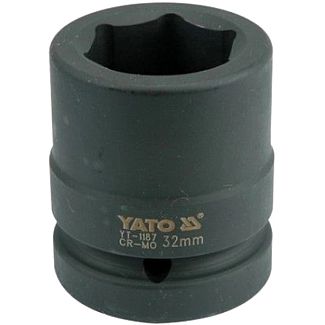 Головка торцевая ударная 6-гранная 32 мм 1" 61 мм YATO
