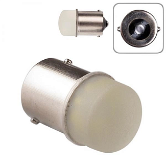 LED лампа для авто BA15s 2.8W 6000K PULSO