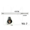 Антенний наконечник кручений 5мм L42cм (YX-7)