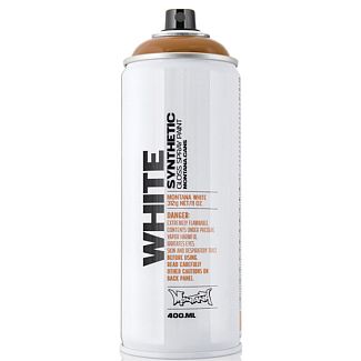 Краска декоративная синтетическая 400мл 8050 "белка" коричневая White MONTANA