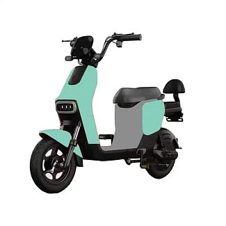 Велоскутер аккумуляторный FLY 45 км 600 Вт зеленый + аккумулятор 48В 12Ач FORTE