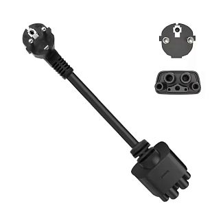 Переходник для зарядки (хвост) 3,5кВт 16A Tesla - Schuko Lonlink