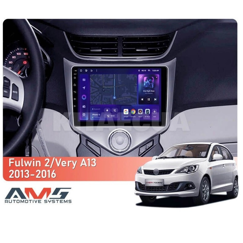 Штатная магнитола MOSS M3 4+32 ГБ 9" Chery Fulwin 2 2013-2016 (F1) AMS (49809) - 4