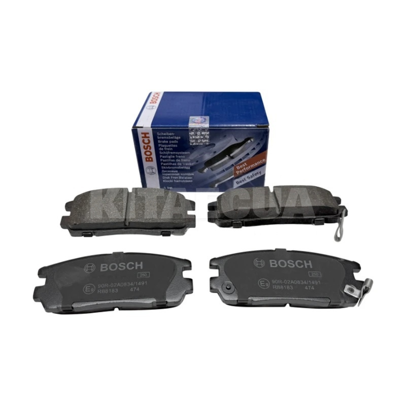 Колодки тормозные задние BOSCH на Great Wall HOVER (3502120-K00)