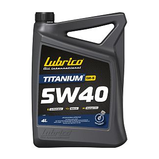 Масло моторне синтетичне 4л 5W-40 TITANIUM GR-5 LUBRICO