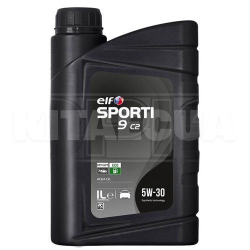 Масло моторное синтетическое 1л 5W-30 Sporti 9 C2 ELF (210451)
