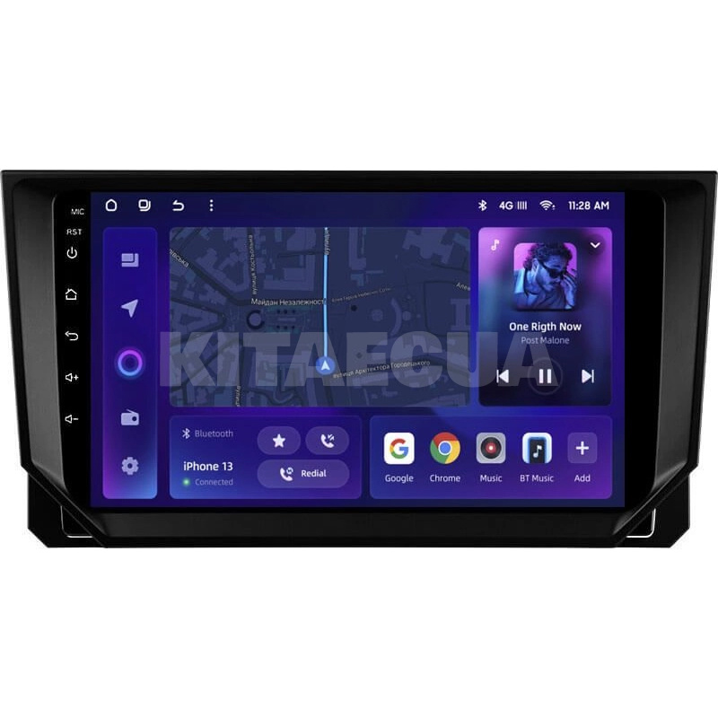 Штатна магнітола MOSS M2 4+32 Gb 9" Seat Ibiza 2017-2020 AMS (49432)