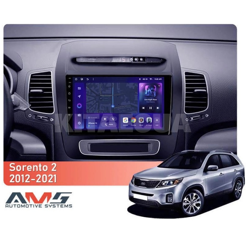 Штатна магнітола MOSS M3 4+32 ГБ 9" Kia Sorento 2 XM 2012-2021 (F1) AMS (50071) - 2