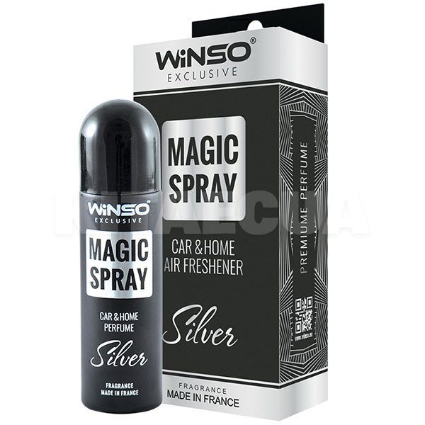 Ароматизатор "сильвер" 30мл Exclusive Magic Spray Silver Winso (531850-Winso)