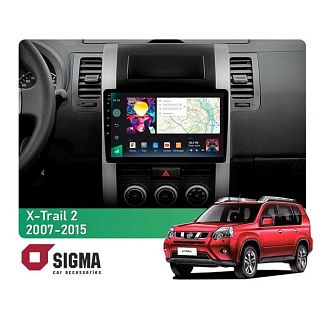 Штатная магнитола PRO 10464 4+64 Gb 10 Nissan X-Trail 2 T31 2007-2015 SIGMA4car