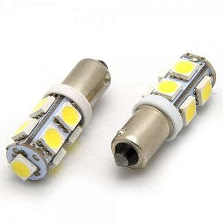 LED лампа для авто T2W BA9s 12V 6000К AllLight