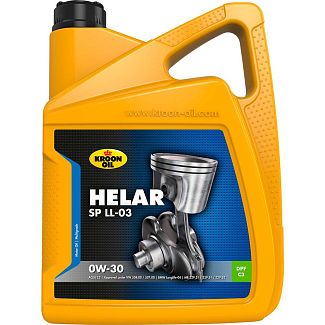Масло моторное синтетическое 5л 0W-30 HELAR SP LL-03 KROON OIL