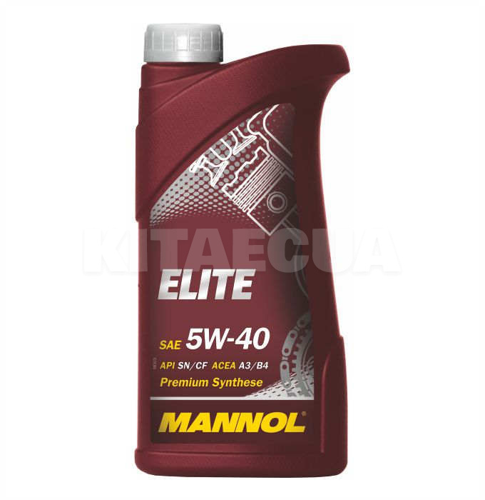 Масло моторне синтетичне 1л 5W-40 Elite Mannol (MN7903-1) - 2