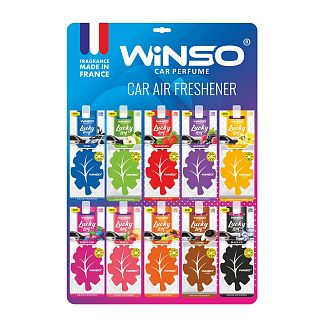 Ароматизатор "мікс" Lucky Leaf Mix Display на планшеті 50 шт. Winso