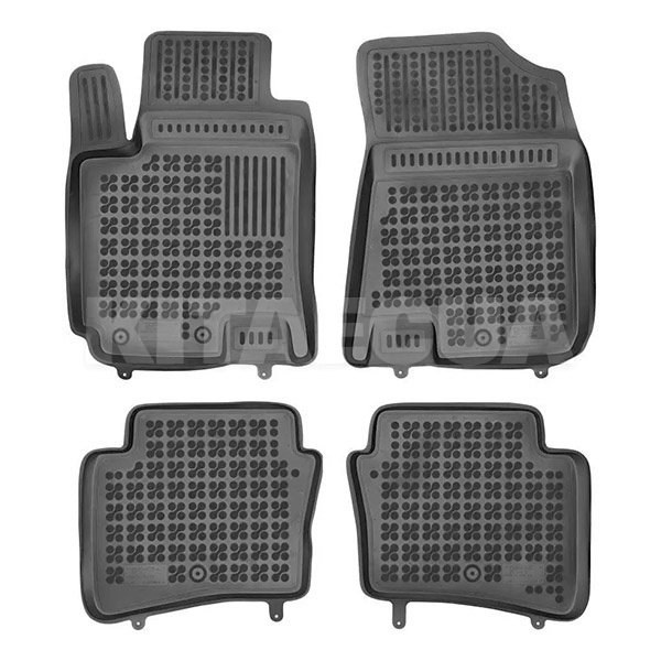 Гумові килимки в салон Hyundai i20 II (2014-н.в.) (4шт) 201616 REZAW-PLAST (30601)