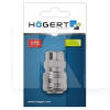 Муфта сполучна 1/4" 6.3 мм HOGERT (HT4R803)