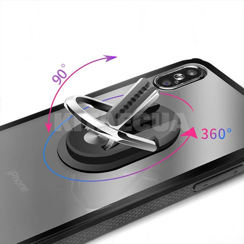 Автомобільний тримач Premium Space Gray RM-C200 XoKo (XK-RM-C200GR) - 3