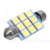 LED лампа для авто S8.5 (36mm) 12V 6000К AllLight (29068100)