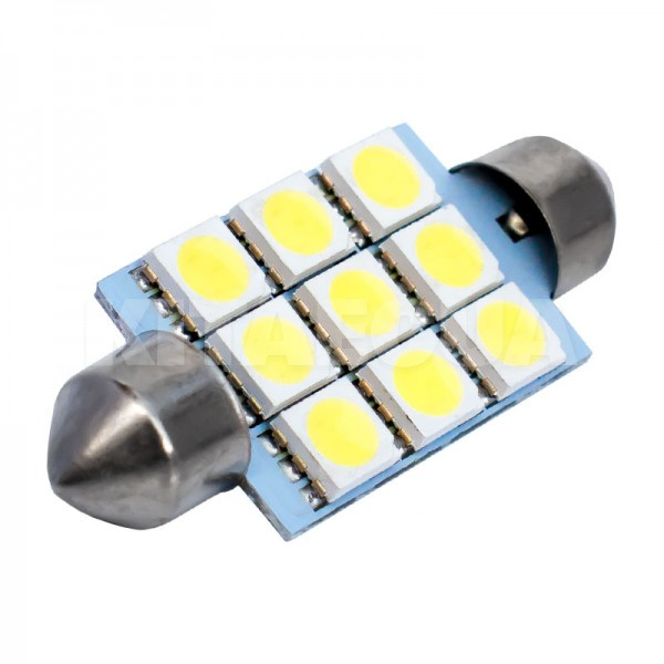 LED лампа для авто S8.5 (36mm) 12V 6000К AllLight (29068100)