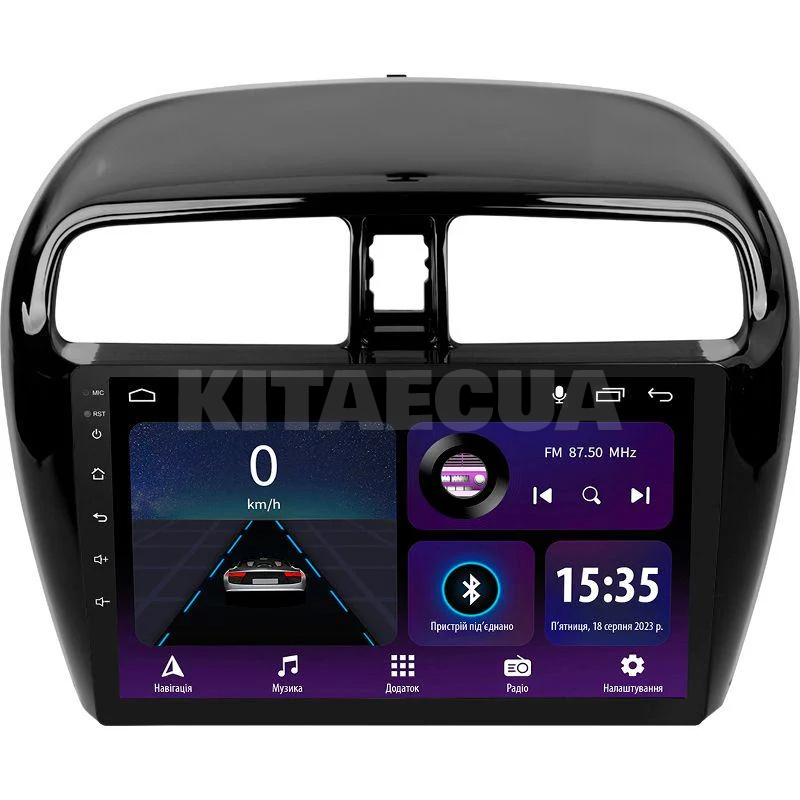 Штатна магнітола E9232 2+32 Gb 9" Mitsubishi Mirage 6 2012-2018 SIGMA4car (42041)