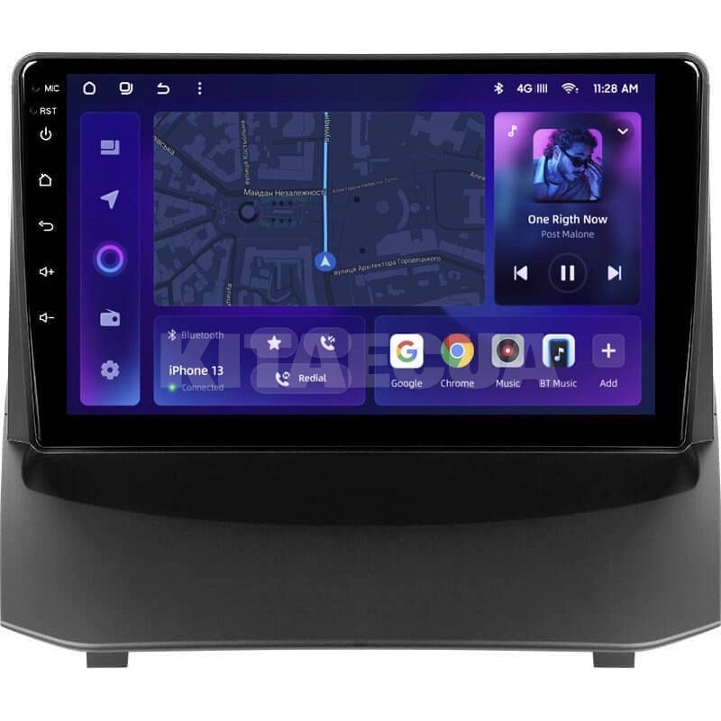 Штатна магнітола MOSS M2 4+32 Gb 9" Ford Fiesta Mk 6 2009-2018 (F1 A) AMS (49044)