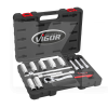 Набор инструментов для монтажа амортизатора 1/2" 14 предметов VIGOR (V6452-VIGOR)