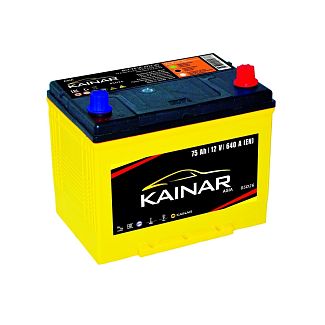 Аккумулятор автомобильный 75Ач 640А "+" справа KAINAR
