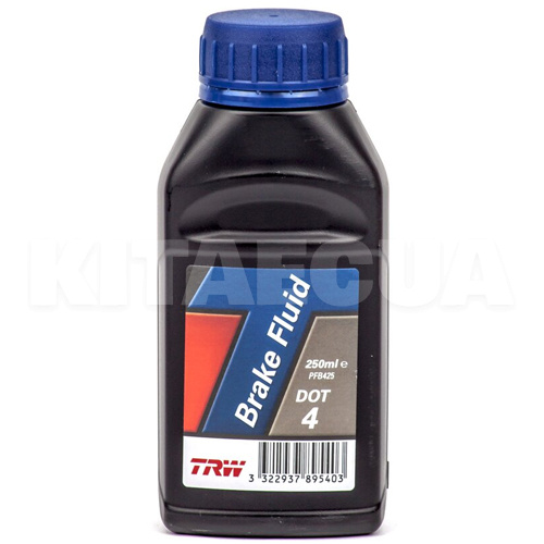 Тормозная жидкость 0.25л DOT4 TRW (PFB425)