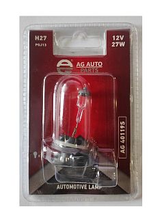 Галогенная лампа H27 27W 12V AG Auto Parts