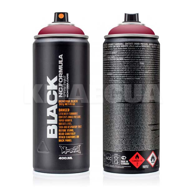 Фарба 400мл матова "кардинал" MONTANA (263729-MONTANA) - 2