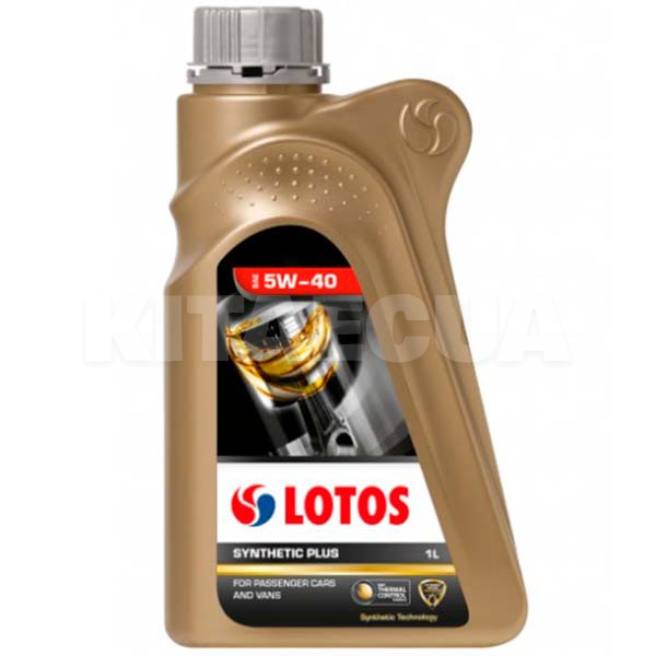 Масло моторное синтетическое 1л 5W-40 SYNTHETIC PLUS LOTOS (WF-K102Y00-0H0)