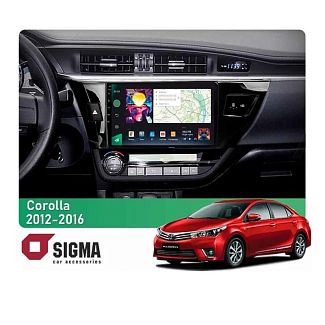 Штатная магнитола PRO 10464 4+64 Gb 10 Toyota Corolla 11 2012-2016 (B) SIGMA