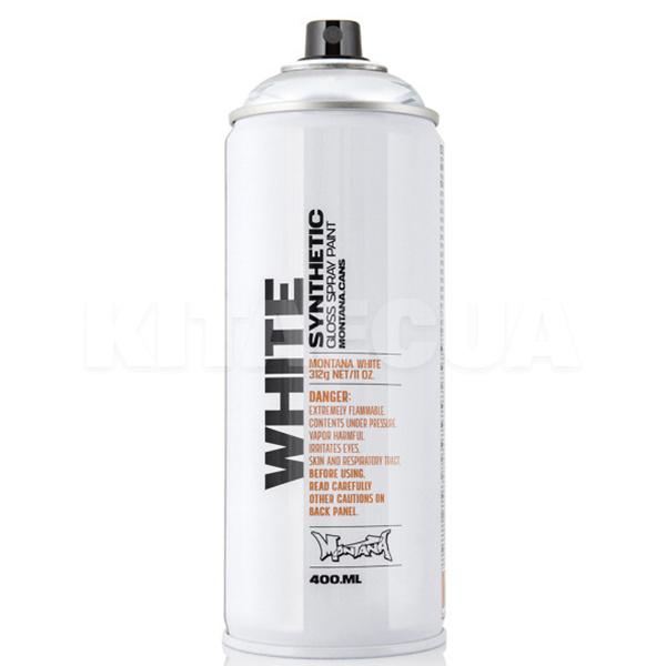 Краска декоративная синтетическая 400мл "silver" серебряная White MONTANA (280412-MONTANA)