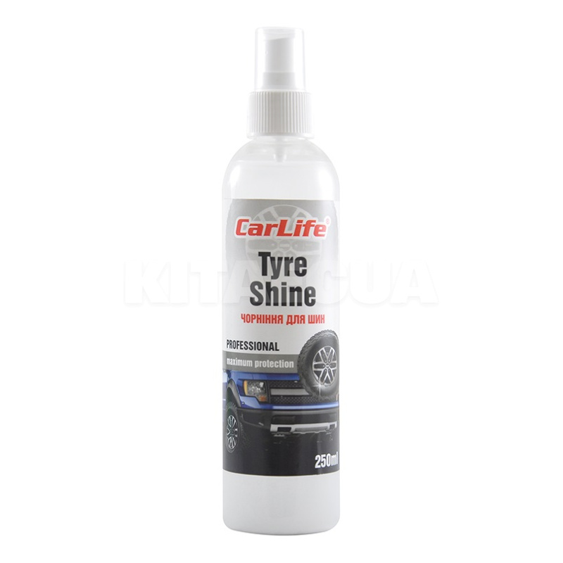 Очиститель (чернитель) шин 250мл tyre shine CARLIFE (CF033) - 2