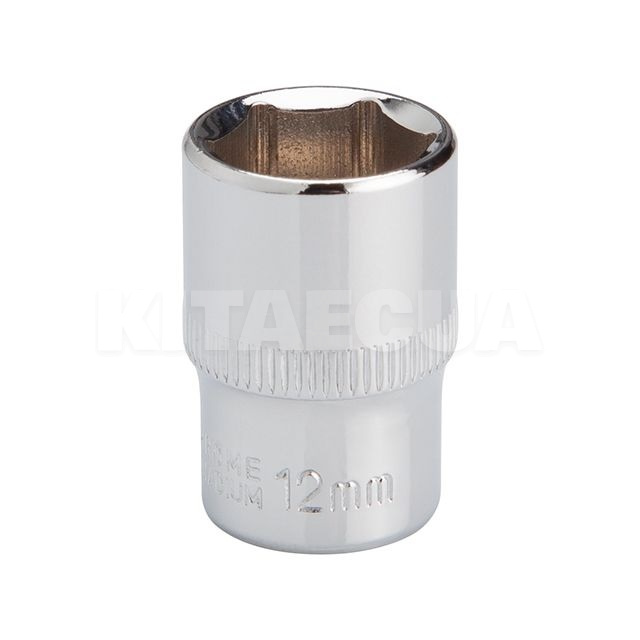 Головка торцева 6-гранна 12мм 1/4" Cr-V Intertool (ET-0442) - 2