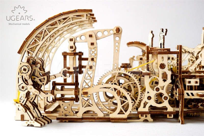 Механический город "Фабрика роботов" UGEARS (70039) - 3