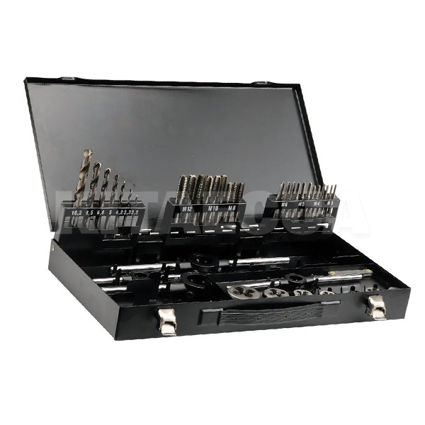 Набір мітчиків та плашок 44 предмети YATO (YT-2978)