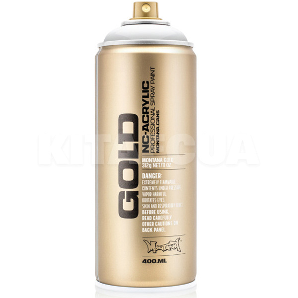 Фарба декоративна акрилова 400мл T9100" магічний білий" матова Gold Transparent MONTANA (285905-MONTANA)