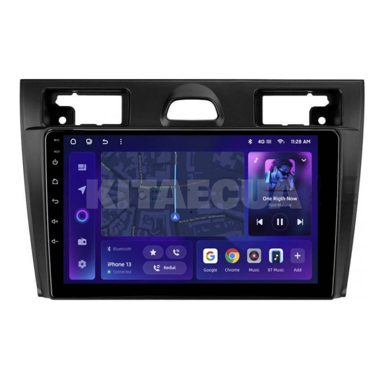 Штатная магнитола MOSS M3 4+32 ГБ 9" Ford Fiesta Mk 5 2002 - 2008 AMS (49876)