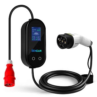Зарядка для электромобиля GB/T AC 7.4 кВт 32А 1-фаза Model D ZENCAR
