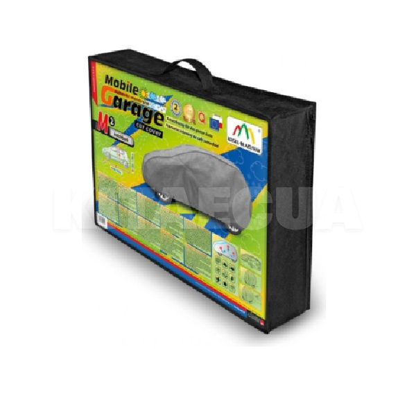 Тент на авто Mobile Garag M2 405х148х136 см хэтчбек Kegel-Blazusiak (5-4102-248-3020) - 2