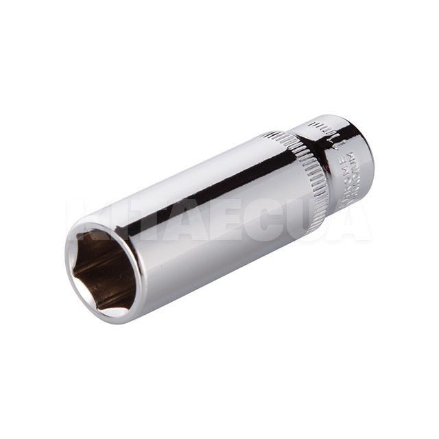 Головка торцева 6-гранна подовжена 11 мм 1/4" Cr-V Intertool (ET-0461)