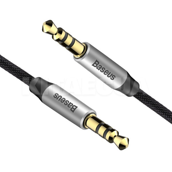 Кабель mini Jack 3.5 mm - mini Jack 3.5 mm Yiven Audio Cable M30 1.5м черный BASEUS (CAM30-CS1) - 5