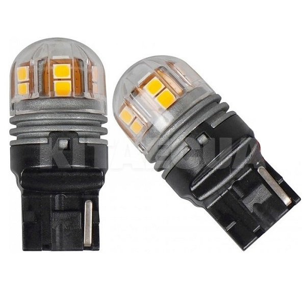 Светодиодная лампа 12V W21W 2200K (компл.) AMS (41312) - 2