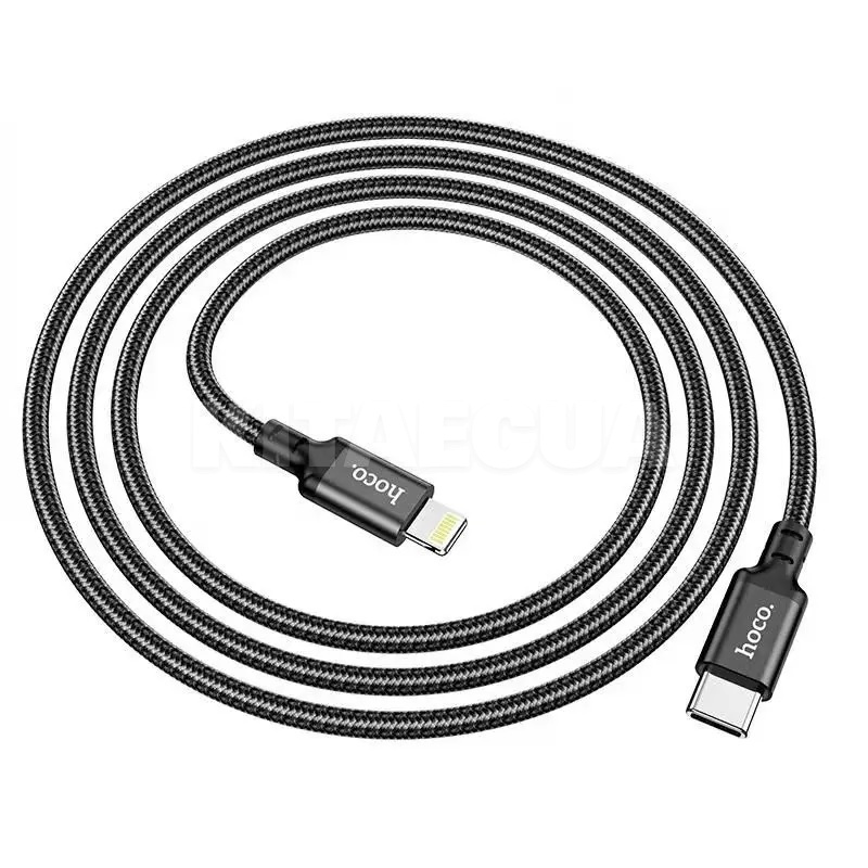 Кабель Type-C - Lightning 3A 20W X14 2м черный HOCO (6931474752208) - 3