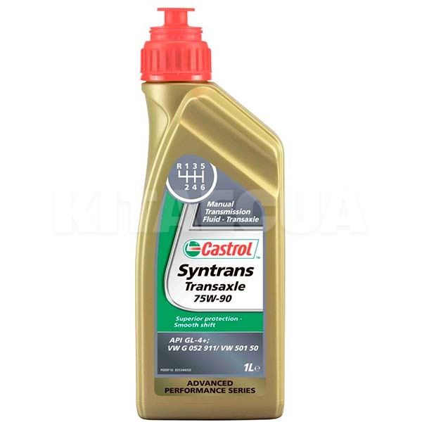 Масло трансмісійне синтетичне 1л 75W-90 Syntrans Transaxle CASTROL (EB-STX759-12X1L)