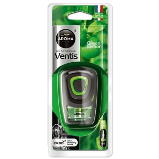 Ароматизатор жидкий на обдув 8мл "Aroma" Ventis Green Lemon Aroma Car