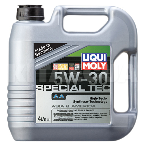 Масло моторное синтетическое 4л 5W-30 Special Tec AA LIQUI MOLY (7616) - 3