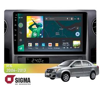 Штатна магнітола X9232 2+32 Gb 9" Geely MK 1 2006-2013 SIGMA4car