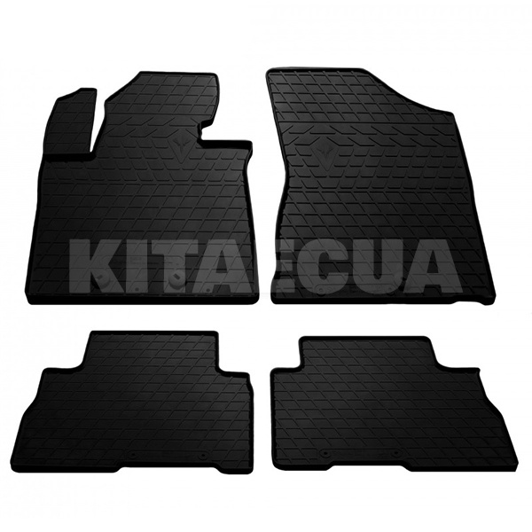Гумові килимки в салон Kia Sorento II (XM) (2012-2014) HK кліпси Stingray (1010194)